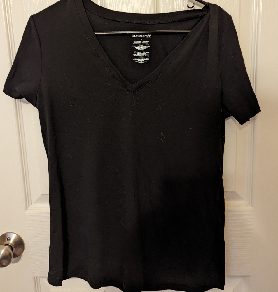 Comfy women's neck tee 2 pack